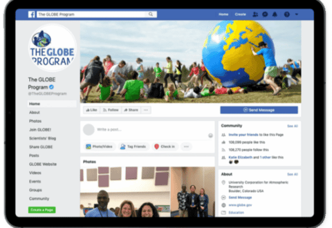 Facebook Page of the Globe Program
