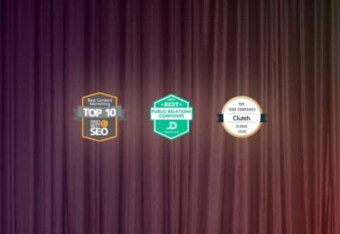 PR agency award badges