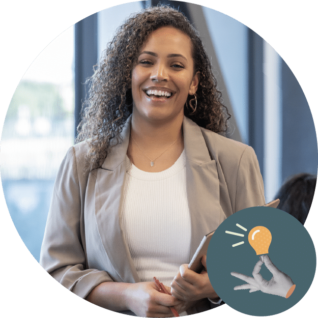Female business school candidate